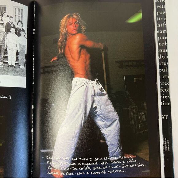 David Lee Roth “Crazy From The Heat”Hardback Book First Edition 1997 New - Picture 2 of 5